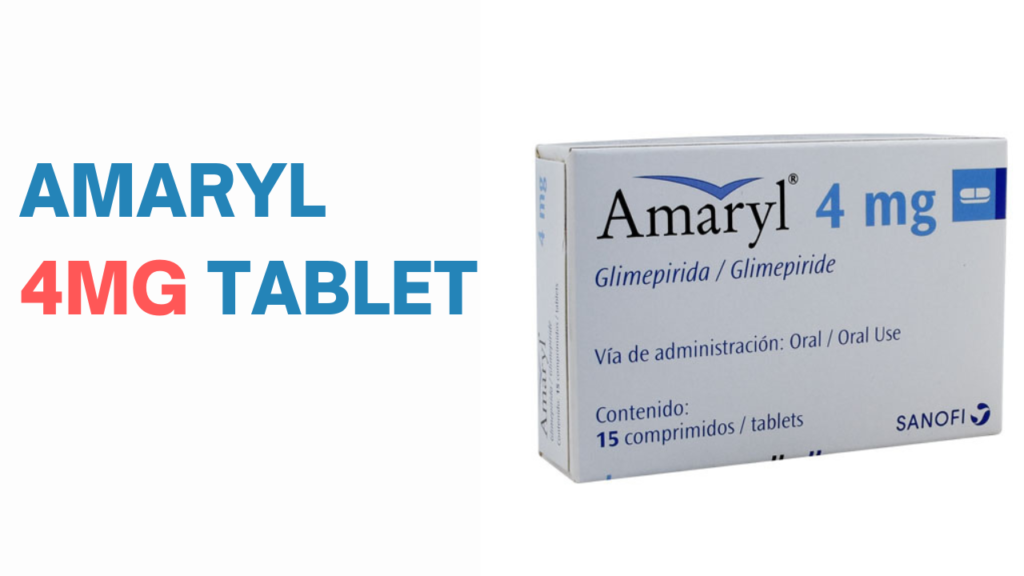 Amaryl 4mg tablet