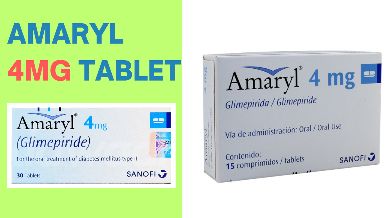 Amaryl 4mg Tablet